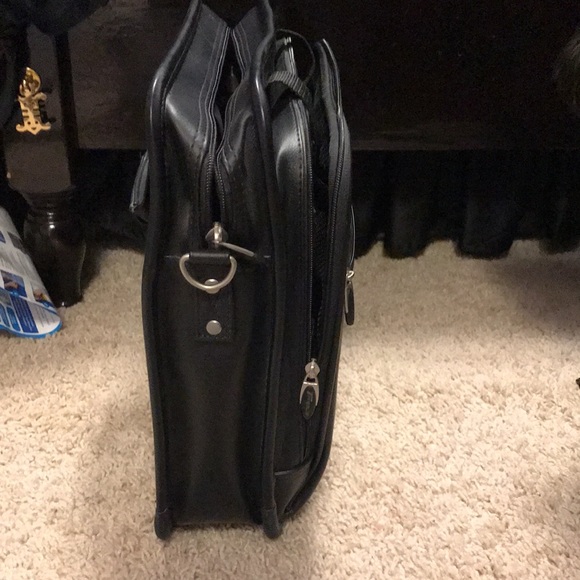 Targus black computer case brief case satchel - Picture 2 of 12